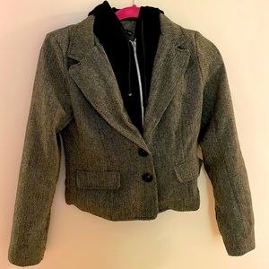 Jacket with hoodie, xs size for girl